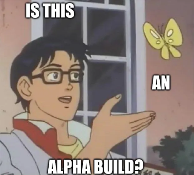 is this an alpha?